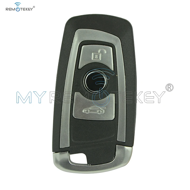 Remtekey smart key case cover shell 3button for bmw car key KR55WK49863