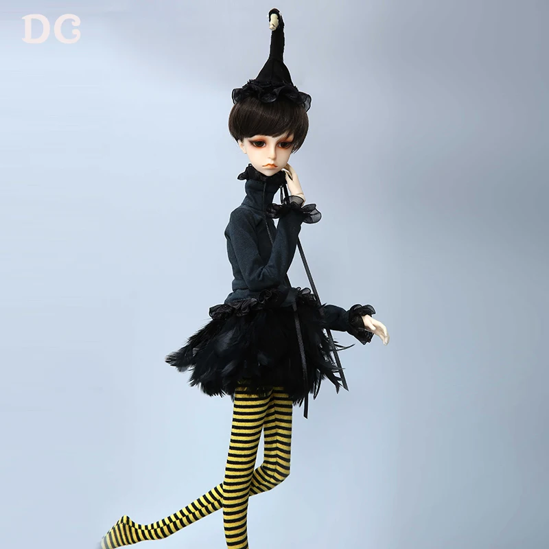 

OUENEIFS Douglas DC BJD SD Doll 1/4 Body Model Black Swan Style K-body-06