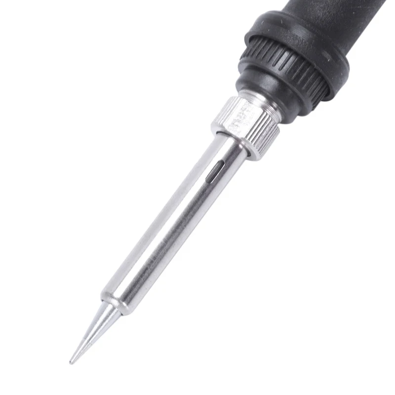 US Plug 110v 60w Temperature Adjustable Electric Soldering Iron Mini Handle Heat Pencil Solder Station With Tips Stand ​ | Инструменты
