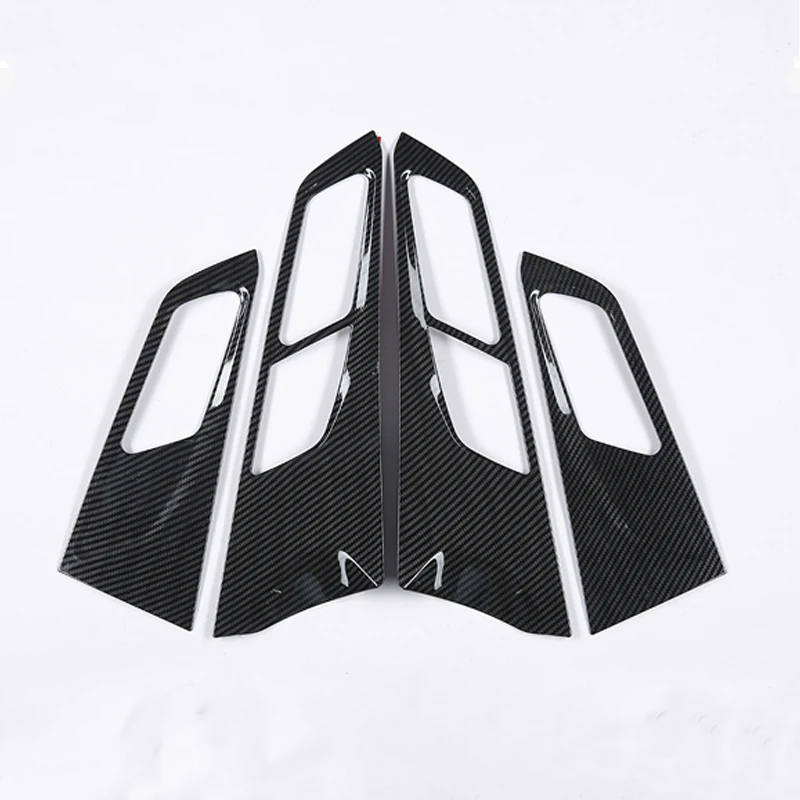 

My Good Car Inner Door Handle Cover Door Bowl Frame Trim Sticker Accessories Interior decoration For Peugeot 308 2014-2018