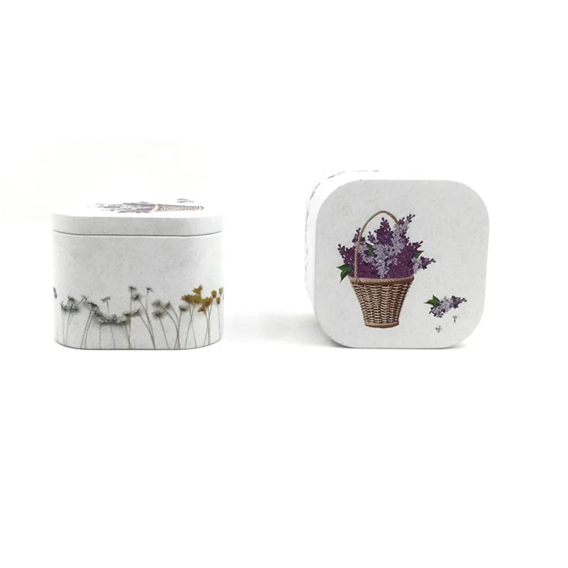 Xin Jia Yi Packaging маленькие консервные банки квадратная форма красочные металлические