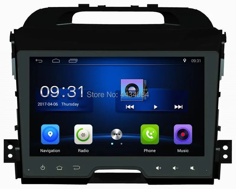 Ouchuangbo автомобильное радио bluetooth Стерео gps для Kia Sportage 2010 2015 Поддержка USB wifi