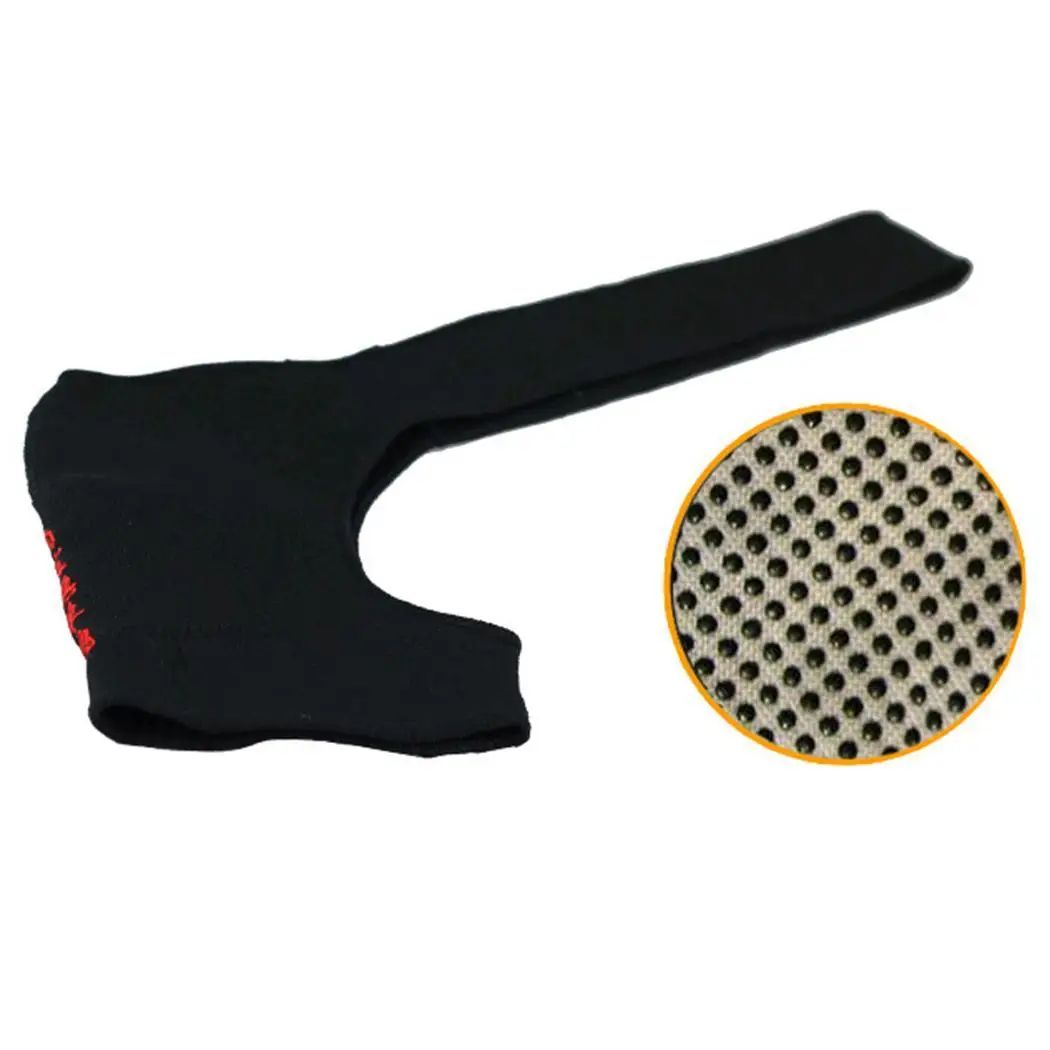 1 шт. черный самонагревающийся магнитный терапевтический защитный бандаж для