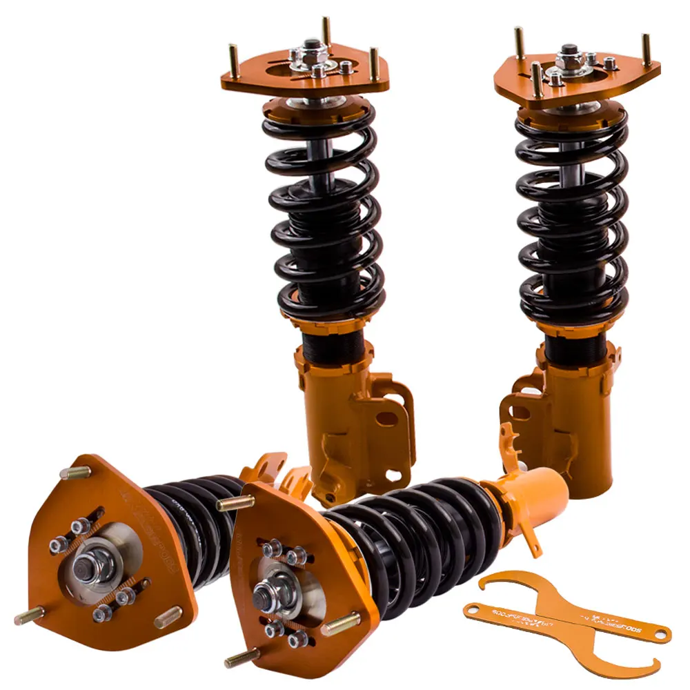 Регулируемый развал Coilover шок для Toyota Corolla levin AE90 AE92 AE100 AE101 AE111 88-99 пружины
