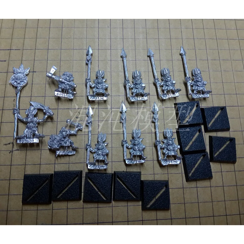 Goblin spider Rider (2) (металл 10 шт) |