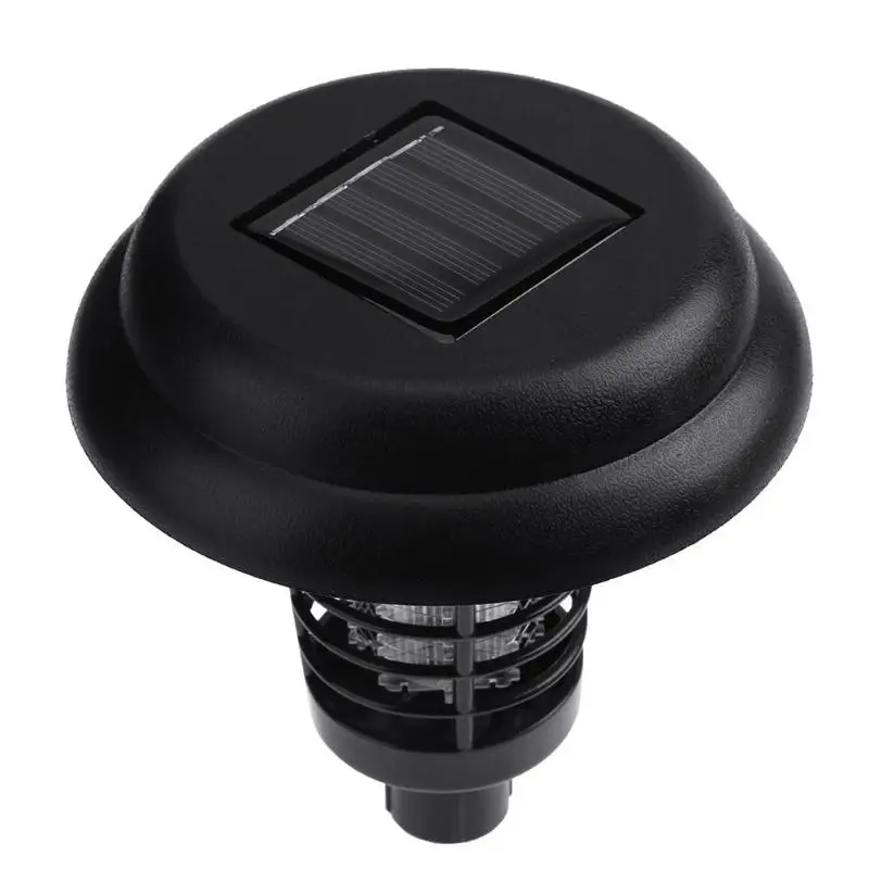 1 шт. светодиодный светильник от комаров на солнечной батарее водонепроницаемый