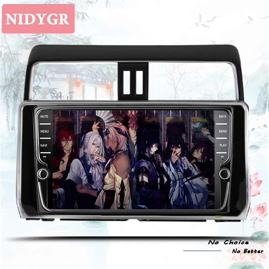 Android 10 0 2 din 4 + 64 ГБ Автомобильный dvd gps для Toyota PRADO 150 2018 2019 Авторадио Мультимедиа