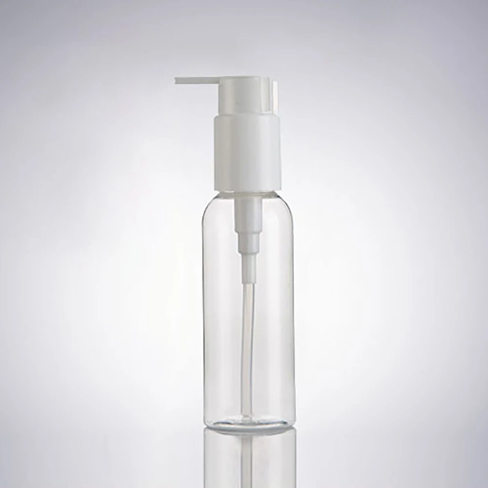 100 мл маленький пустой ПЭТ пластиковый Шампунь Лосьон гель для душа с помпой