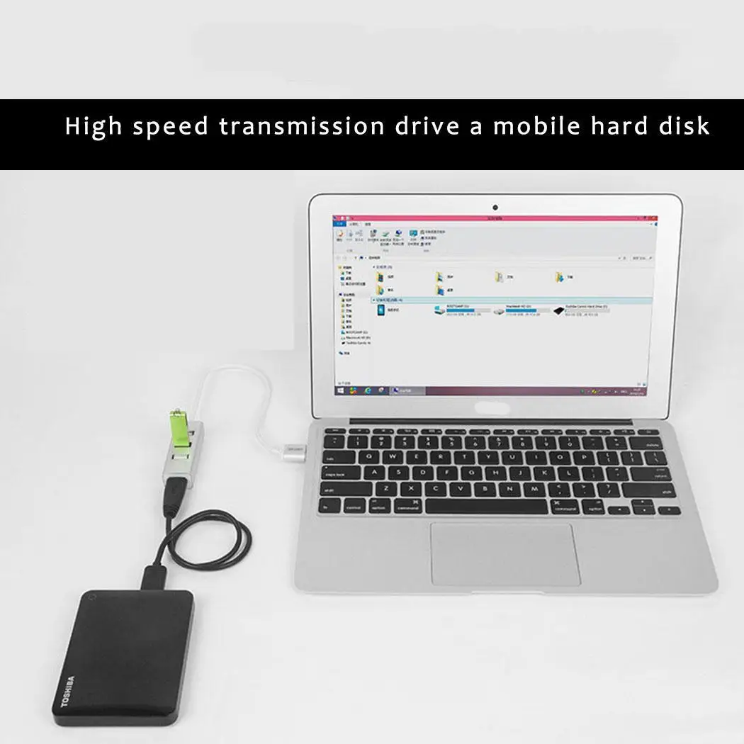 С мобильным жестким диском высокоскоростной 2 0 60 см/23 6 дюйма белый 31g USB
