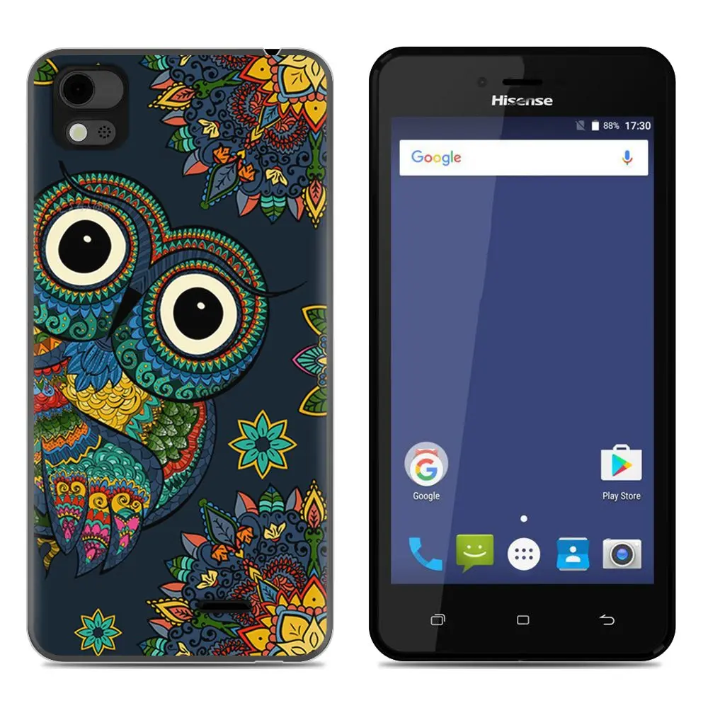 Чехол для телефона HiSense T5 5-дюймовый милый мультяшный высококачественный