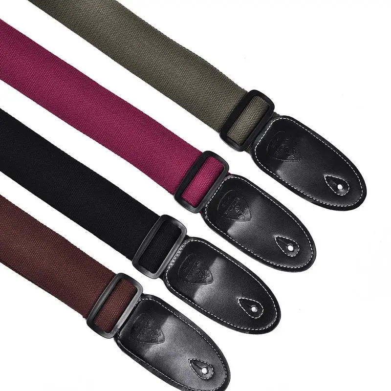 Полиэфирный хлопчатобумажный ремень для гитары народной акустическая гитара
