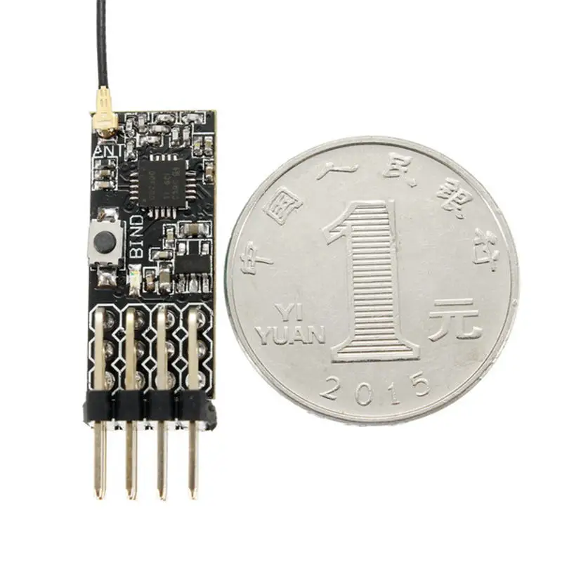 Высокое качество RC Multirotor запасная часть 2,4G 4CH Mini Frsky D8 совместимый приемник и ШИМ выход для радиоуправляемого дрона FPV квадрокоптера