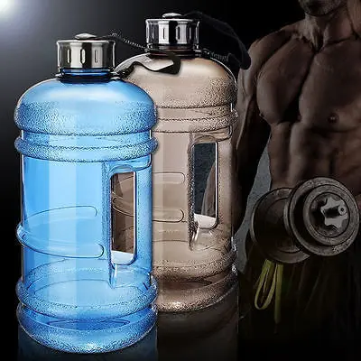 Новая креативная Спортивная бутылка для воды 2.2L занятий в тренажерном зале бегом