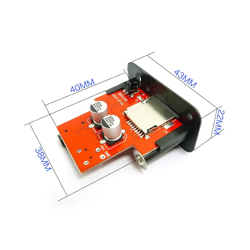 Дети Лаборатория DIY модуль песни мини MP3 декодер аудио плата 3 5 мм разъем для
