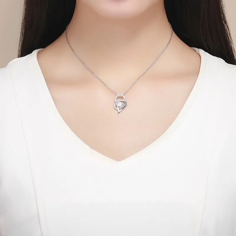 Женское Ожерелье маятниковая Подвеска из стерлингового серебра 925 пробы с