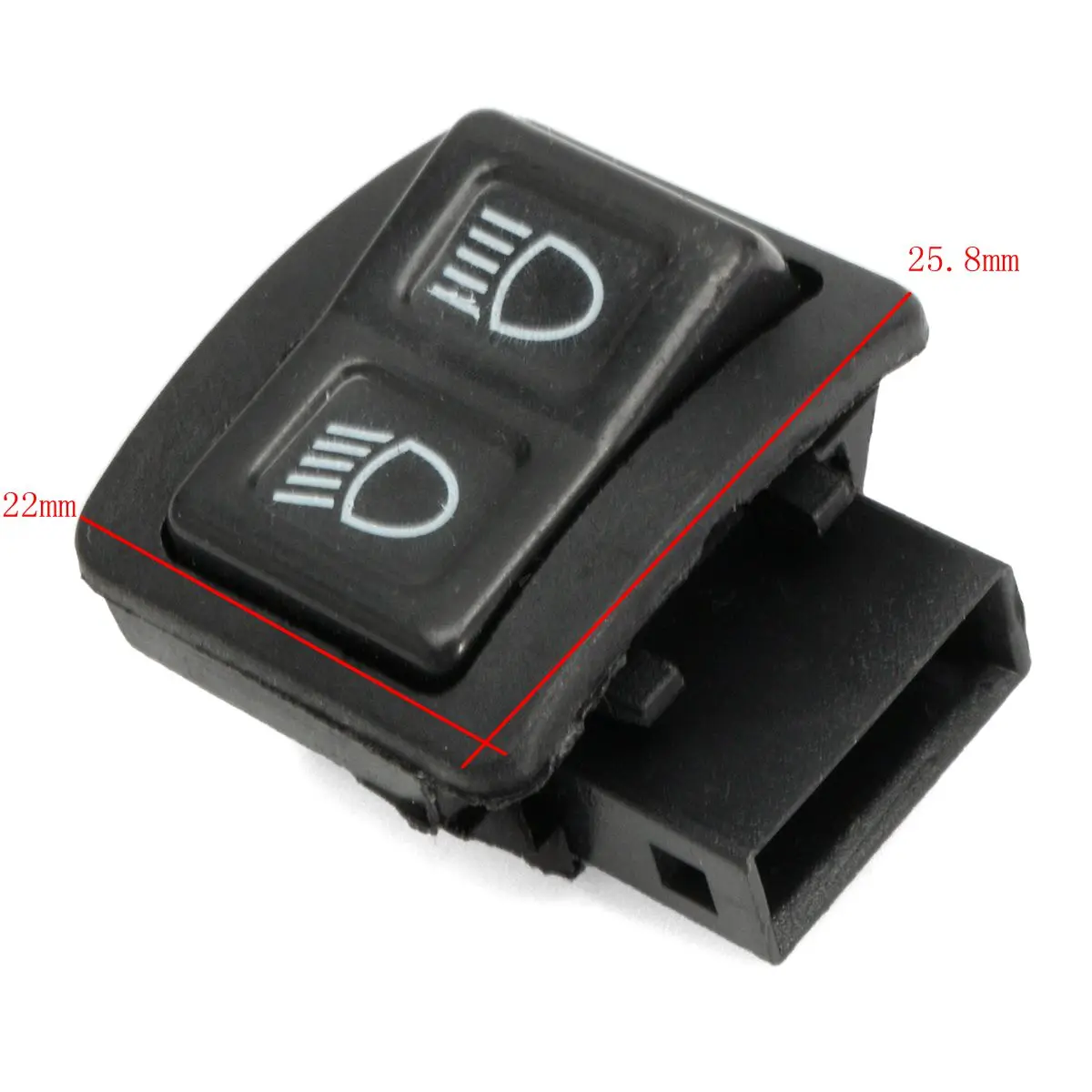 6pcs Motorcycle Head Light Horn Dimmer Turn Singal Starter Switches Button For Gy6 50cc 125cc 150cc Moped Scooter | Автомобили и