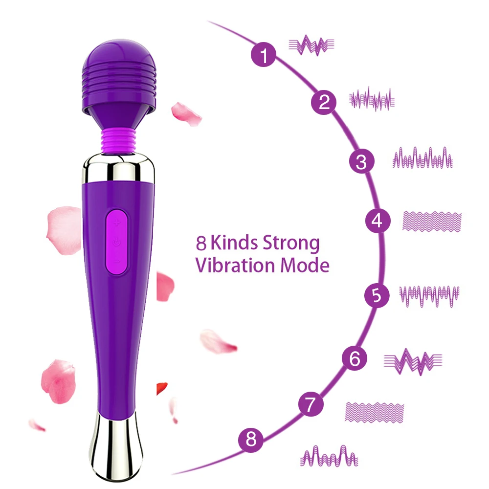 Вибратор AV для интима вибратор с волшебной палочкой зарядкой сосков Стимулятор