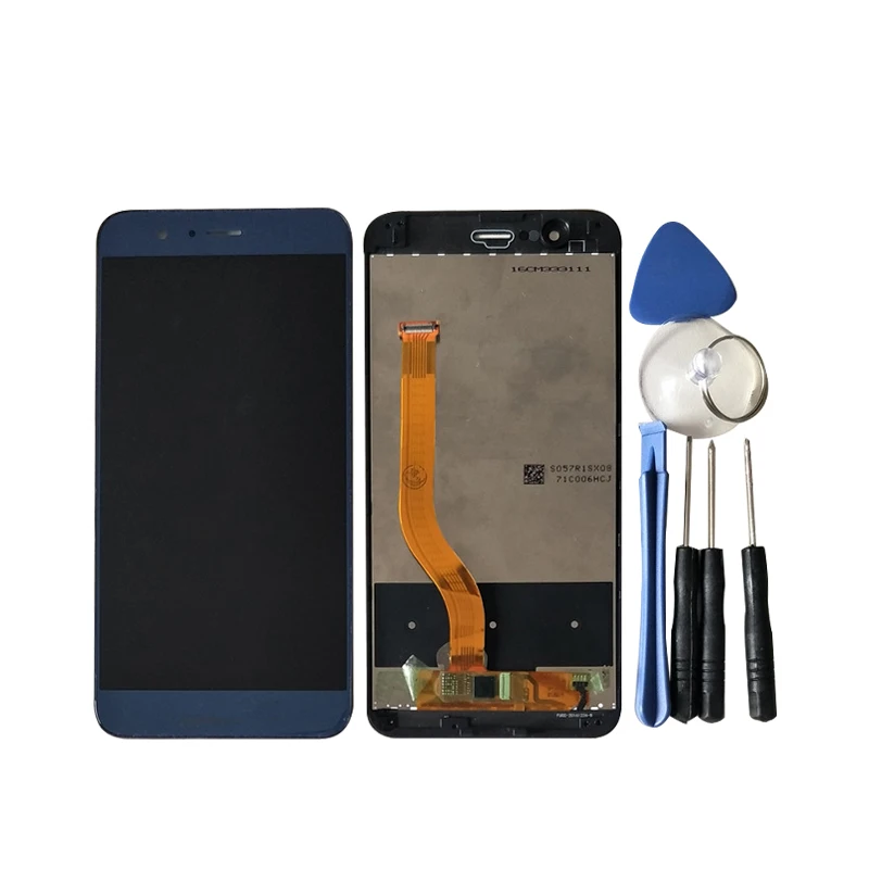 5 7 tested msen for huawei honor v9 honor 8 pro duk l09 duk al20 lcd screen displaytouch panel digitizer with frame free global shipping