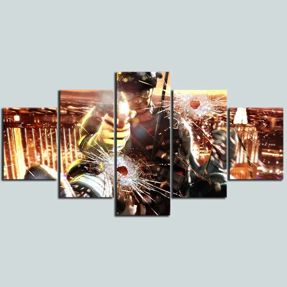 Картина для домашнего декора искусство на холсте 5 шт.|Рисование и каллиграфия| |