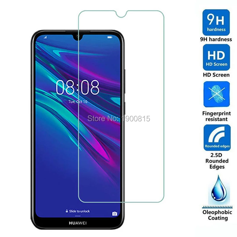 

2Pcs Front Guard Tempered Glass For Huawei Y6 2019 Protective Film Screen Protector For Huawei Y6 2019 Protection