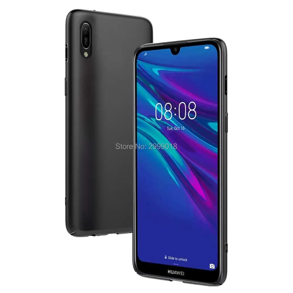 Чехол для Huawei Y5 2019 мягкий матовый силиконовый чехол с полной защитой Y 5 Y52019 AMN LX1 LX2