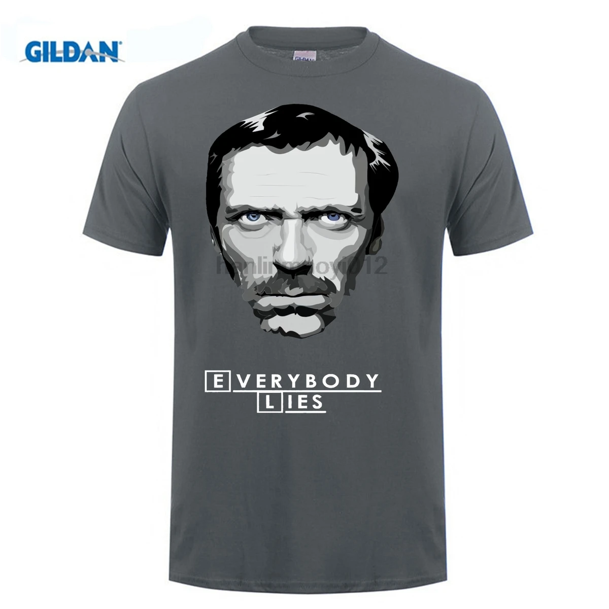 Фото Футболка GILDAN Funky House M.D. футболки для взрослых с круглым вырезом и коротким | Мужские футболки (32954904507)