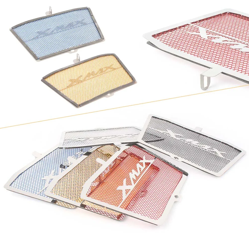 

For Yamaha Motorcycle Radiator Guard Grill Cover Protector XMAX250 300 XMAX300 2017-2018 Stainless Steel