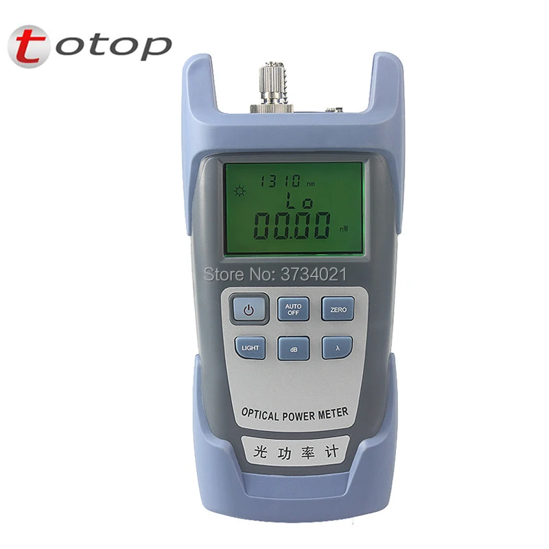 70 дБм ~ + 10 измеритель оптической мощности тестер длины волны 850/980/1300/1310/1490/1550 нм по