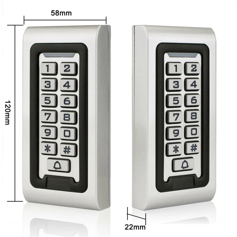 Водонепроницаемая клавиатура RFID ID Card Reader контроль доступа двери + 10x карты