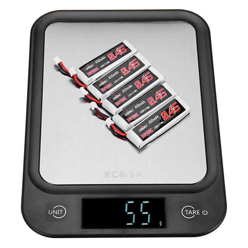 5/10/15 шт URUAV 3 8 V 450 mAh 50/100C 1 S HV 4 35 Lipo Батарея W/PH2.0 разъем для Emax Tinyhawk Happymodel Snapper7