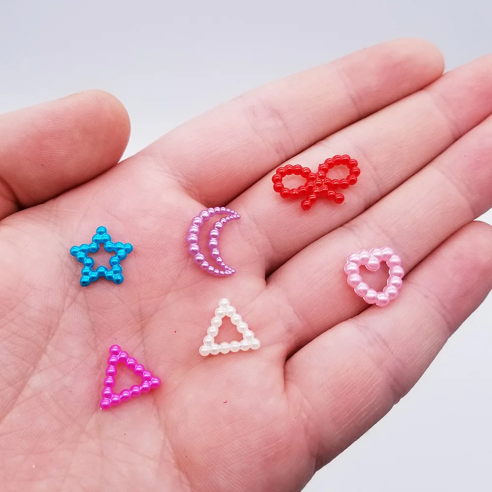 Разноцветные имитация жемчуга бисер для рукоделия украшения скрапбукинга банта