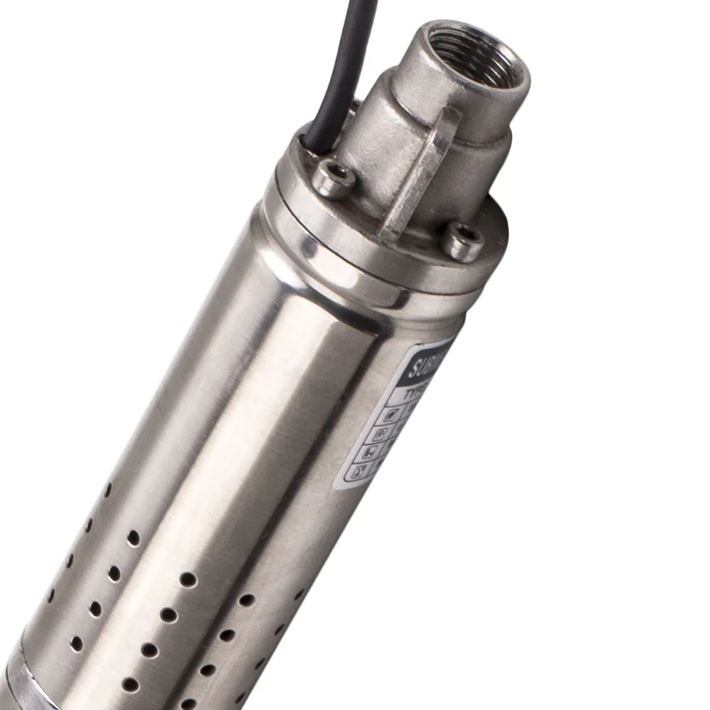 Погружной Электрический насос для глубокой скважины нержавеющая сталь 2 дюйма 18