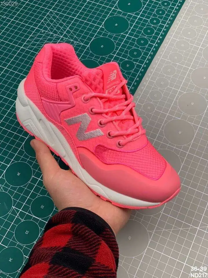 New Balance 580, Ретро Аутентичные женские кроссовки для бега, дышащие 580 спортивные кроссовки, европейские размеры 36-39
