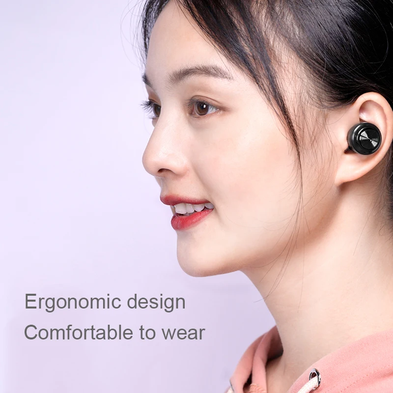 TWS наушники KEBIDU компактные беспроводные с поддержкой Bluetooth 5 0|Наушники и