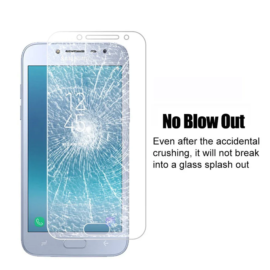 2 шт. Защитная стеклянная пленка для Samsung Galaxy J2 2018 защита экрана Pro 9H закаленное