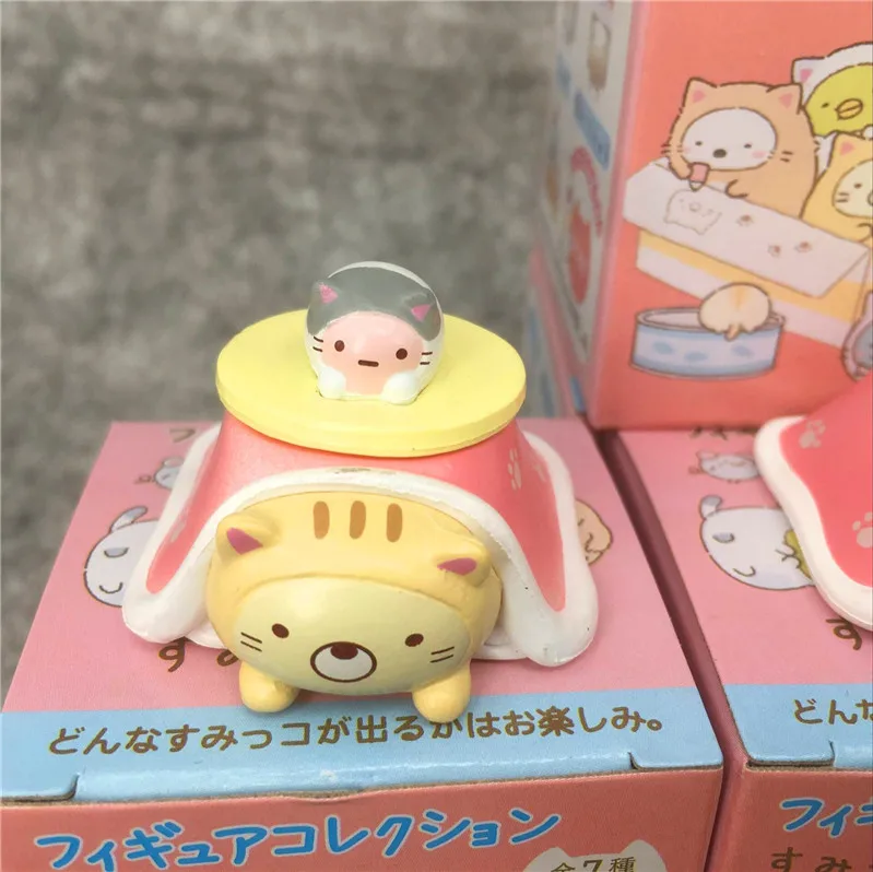 8 шт./компл. SumikkoGurashi фигурки Sumikko Gurashi серия сцены из ПВХ Фигурки игрушки