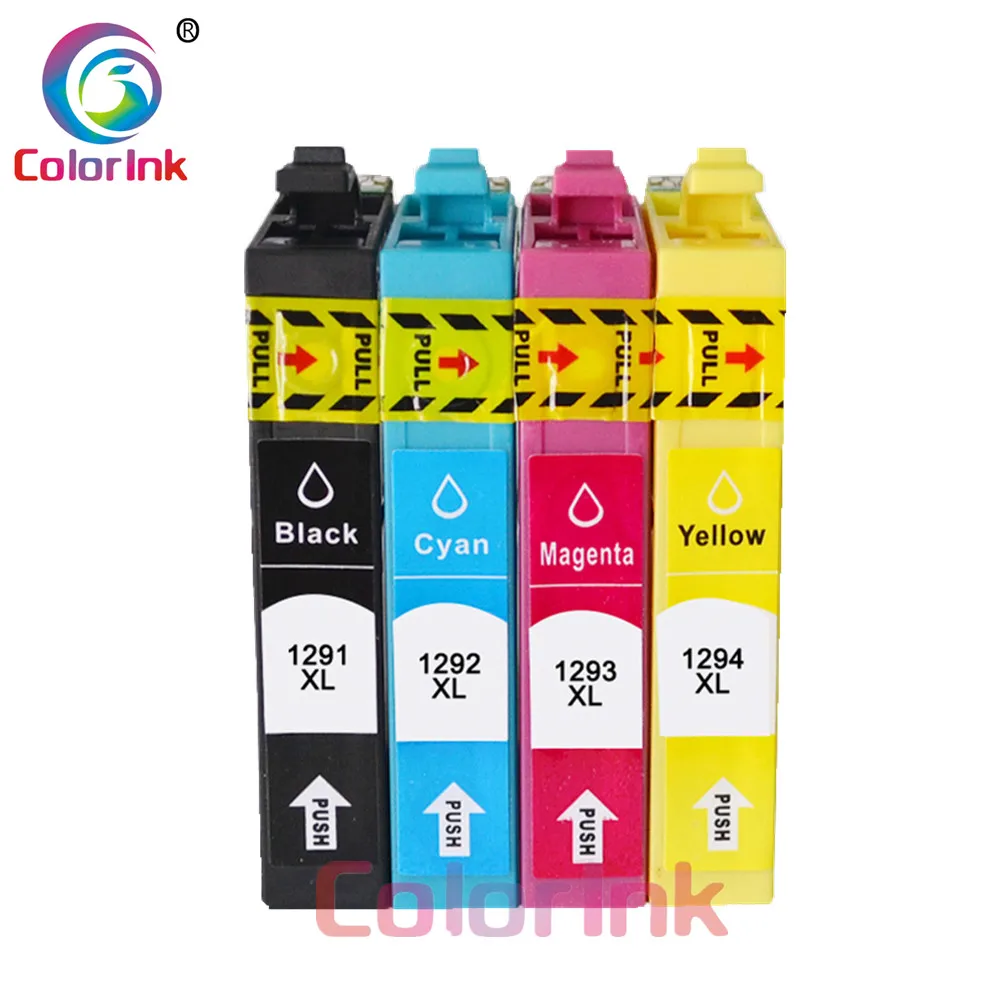 ColorInk 8 упаковок 12XL для T1291 T1292 T1293 T1294 Epson BX305 BX320 BX525 BX625 BX630 BX925 SX235 SX420 SX425 SX525 SX620 |