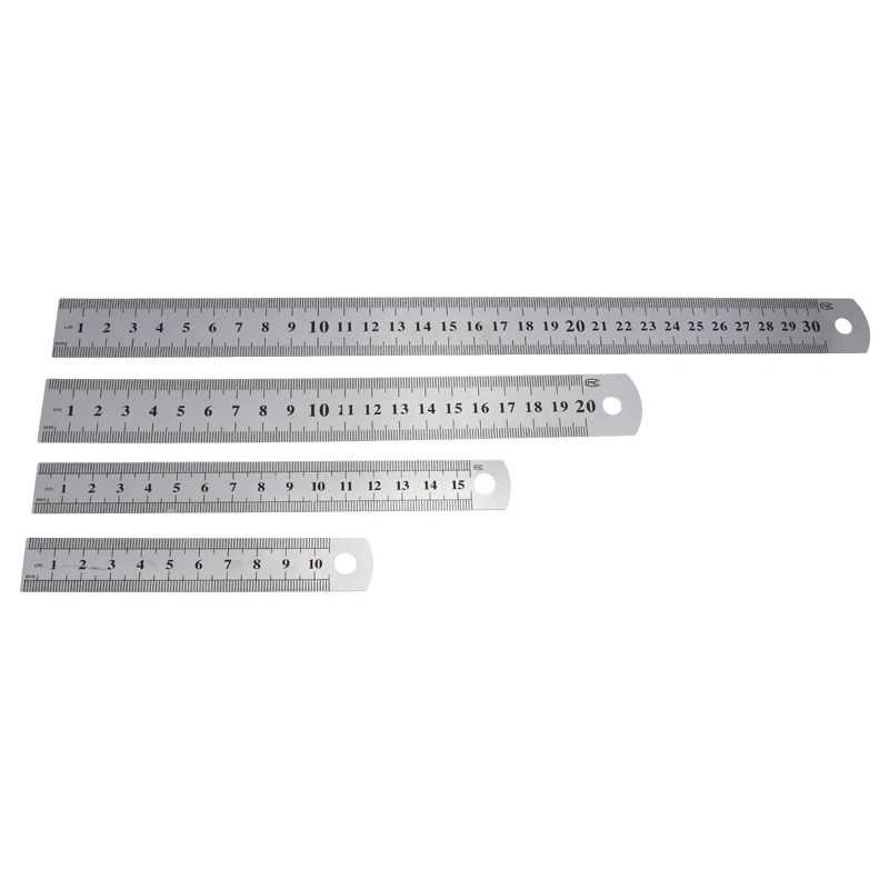 Thick steel rule eraser material double sided hardware tools for office and school kawaii | Дом и сад