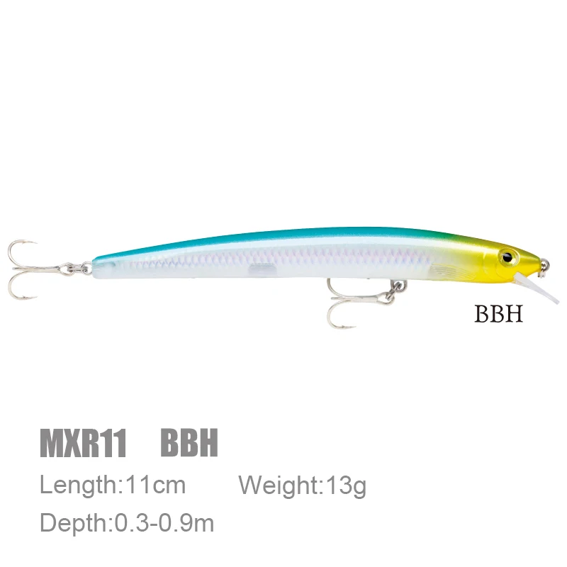 Рыболовная приманка Rapala Maxrap Series Mxr11 11 см 13 г жесткая рыболовная наживка 0 3-0 9