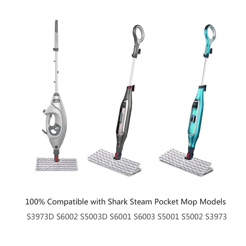 4 шт. Сменные Паровые швабры для Shark Ge nius S5003D S5003Ref S6002 пароочиститель Lift Away Pro S3973