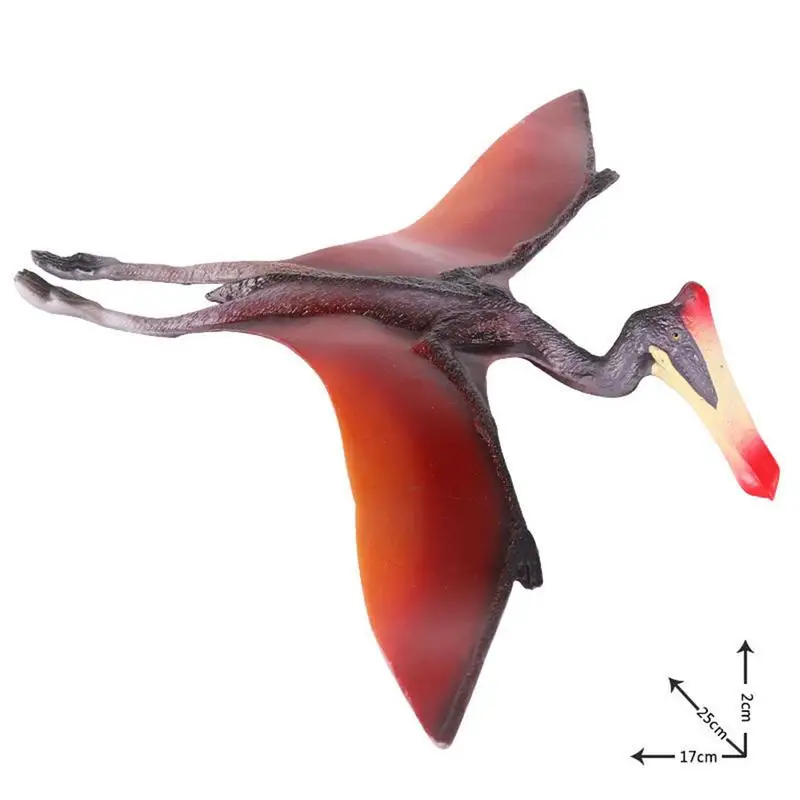 

17*25*2CM/ Kids Dinosaur Toy Pterosaur Dinosaur Simulation Model Of Solid Plastic Dinosaur Toy Action Figures children present