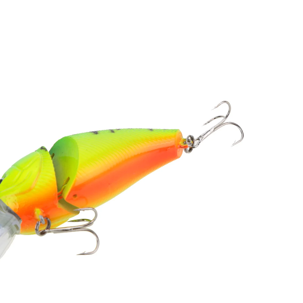 1 шт. Рыболовная Приманка Minnow Crankbait 14 г 8 5 см 2 шт/комплект шарнирные жесткая