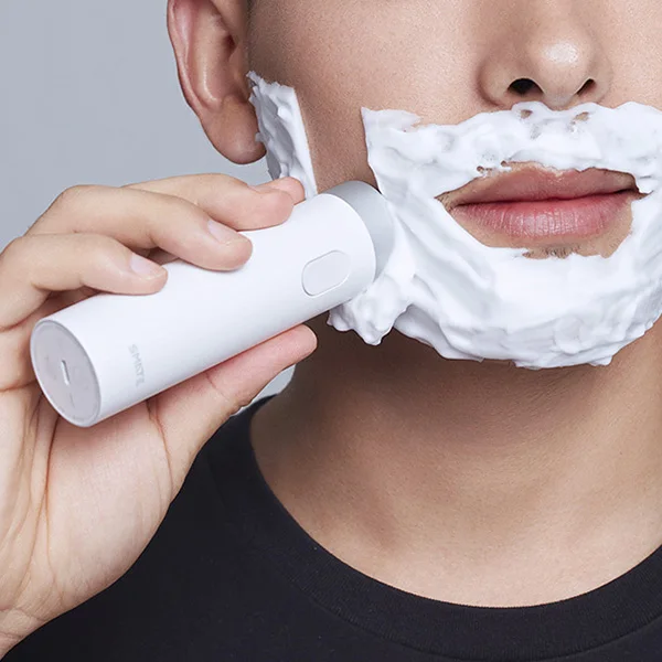 1 SMATE Portable Turbine Three-Leaf Electric Razor Shaver Shaving Machine From Youpin | Красота и здоровье