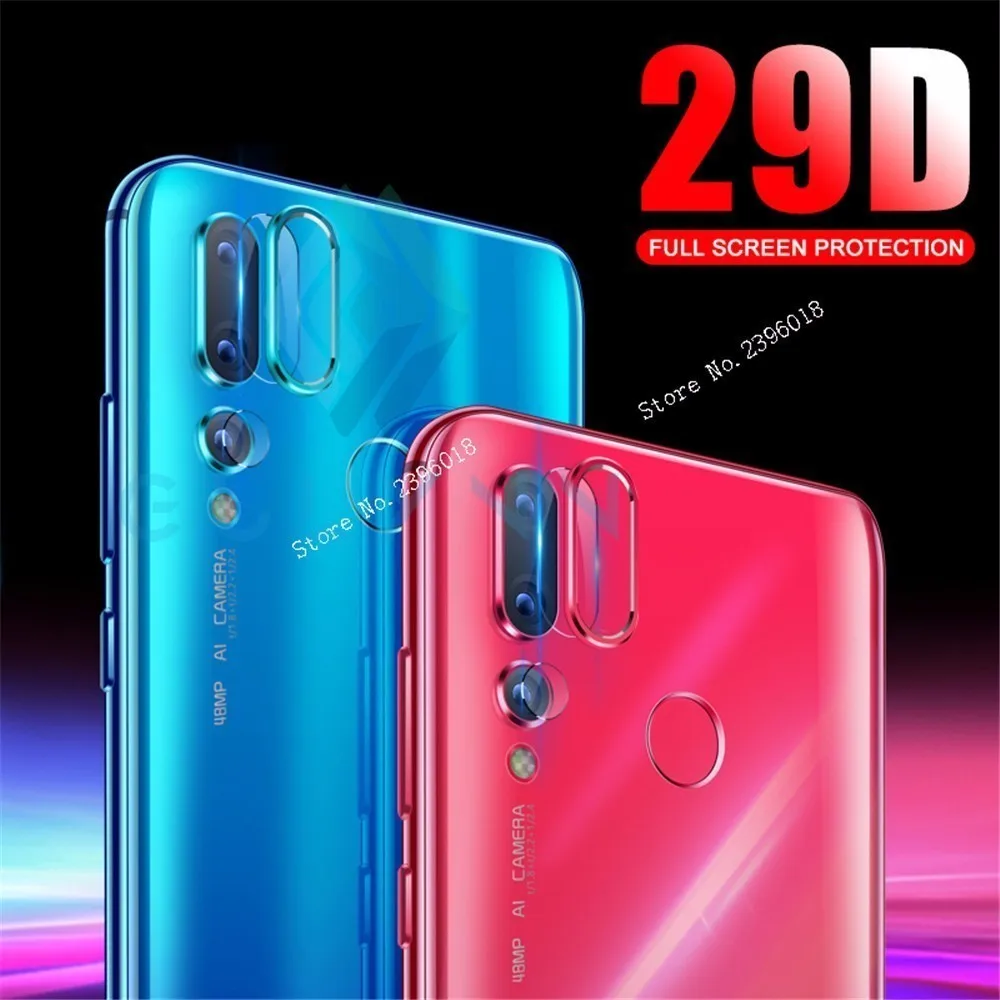 2 шт. пленка для камеры Huawei Honor 10 9i V20 8X 9 задняя камера объектив 9H закаленное стекло