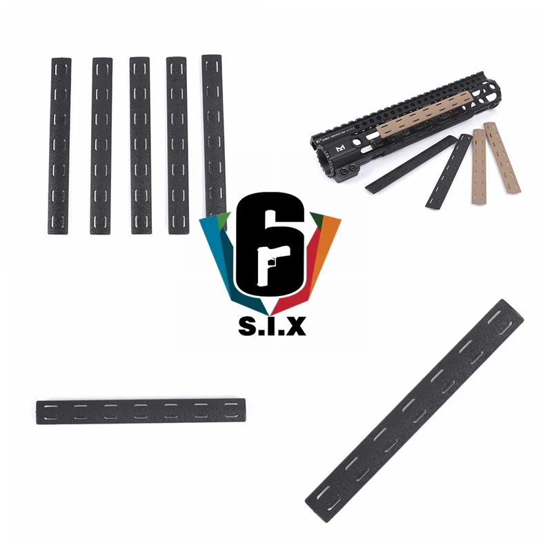 Набор тактических BCM M-Lok Rail Panel для M-lok Handguard Picatinny Cover 5 шт./компл. | Спорт и