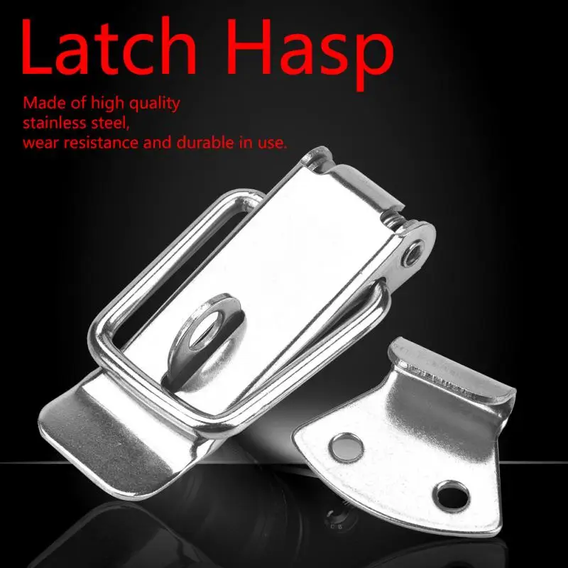 2 шт. замок защелки из нержавеющей стали для корпуса шкафа пружинная защелка