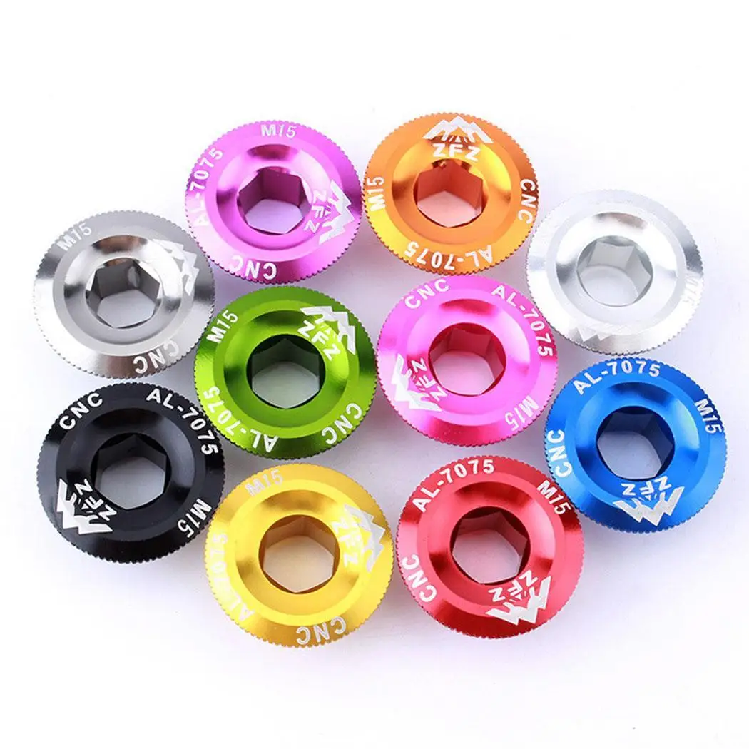 Шатун для горного велосипеда крышка шатуна винты M15 Алюминий MTB Аксессуары зубные