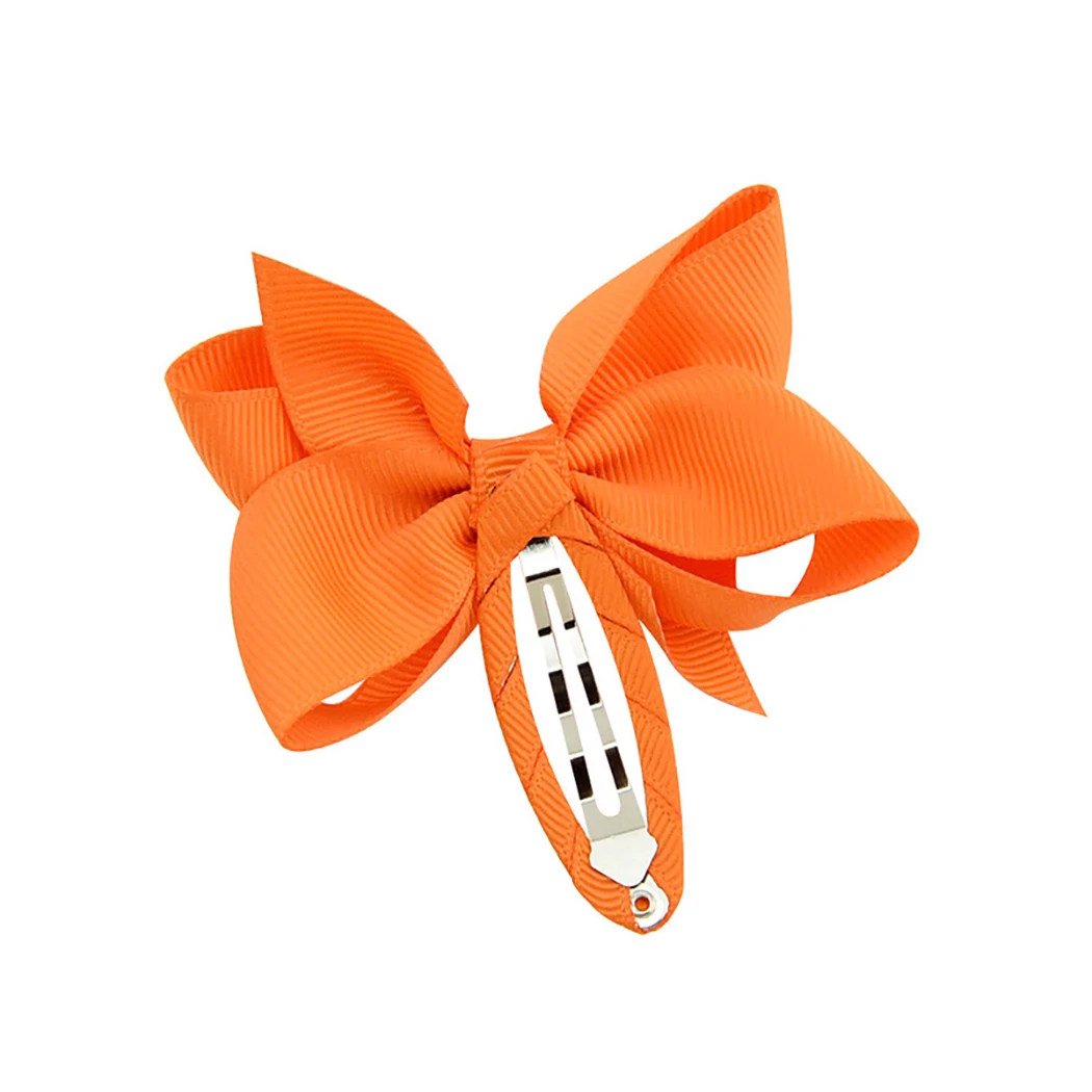 

20Pcs/Lot Kids Girls Hair Bows Brand Fashion Boutique Alligator Clip Grosgrain Ribbon Candy Color Headband Hair Accessories