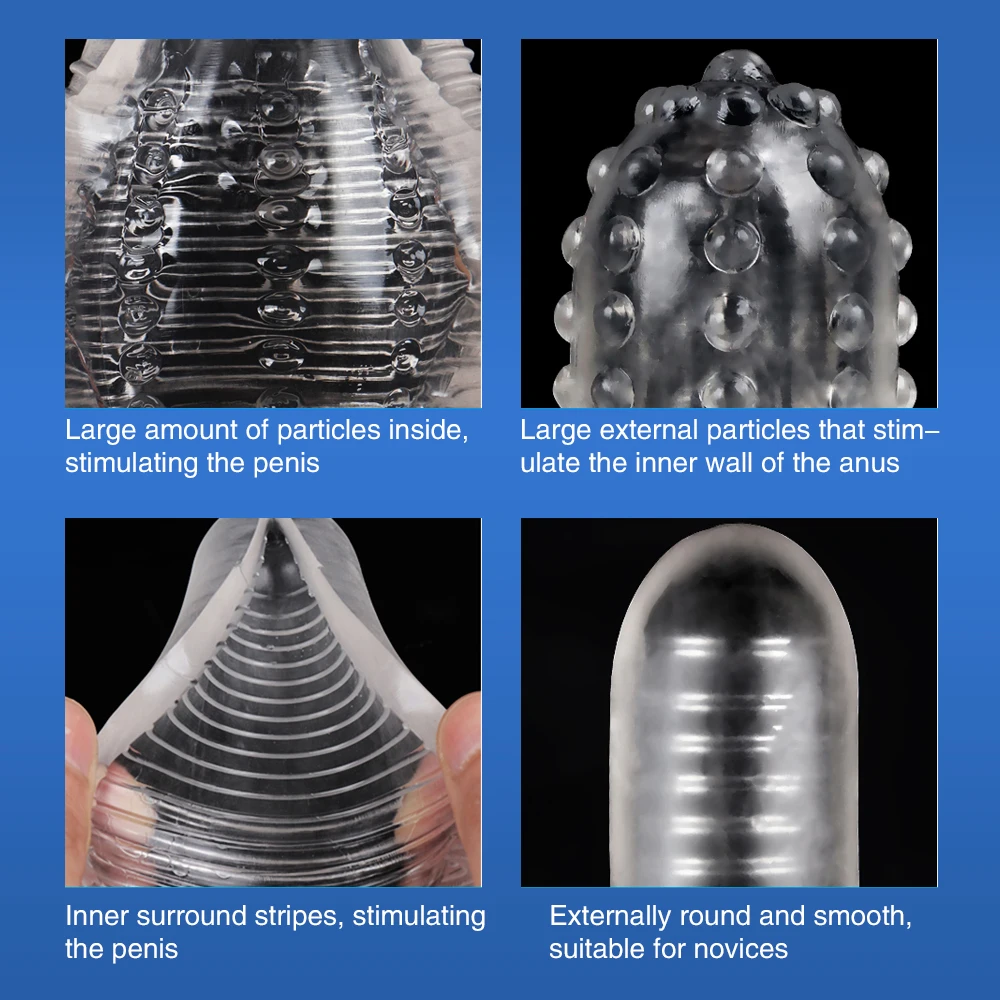 Anal Transparent Hollow Butt Plug Massager For Male Female Masturbation Sex Toys crystal set male with anal fun spikes | Красота и