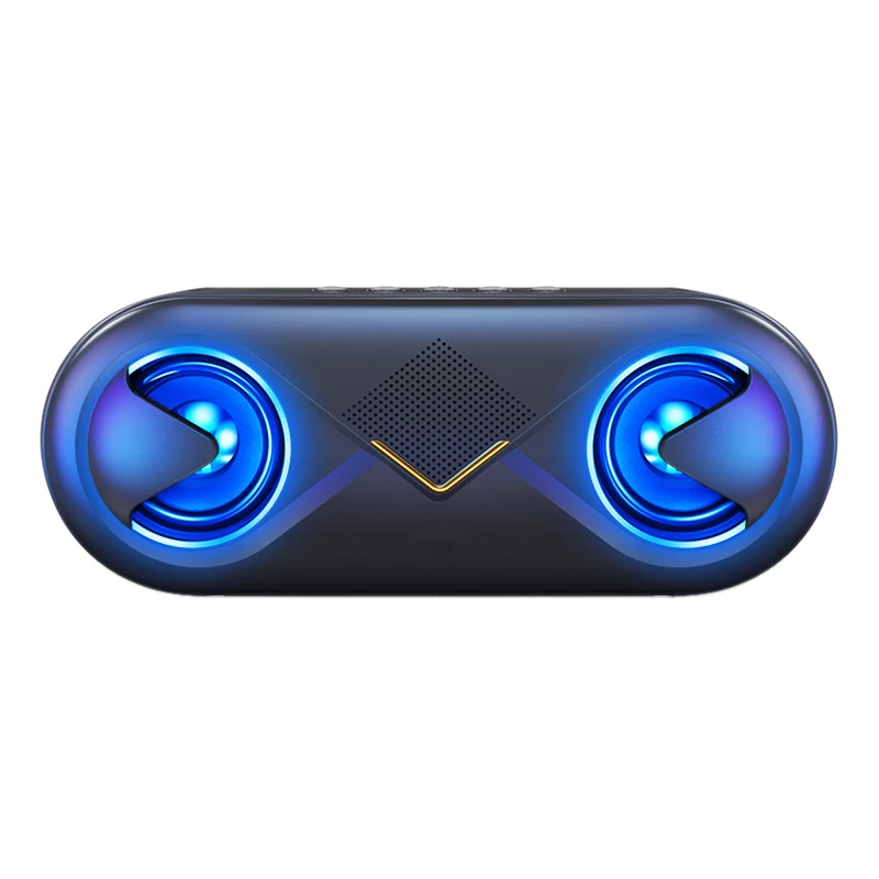 Открытый динамик беспроводной портативный Bluetooth светодиодный сабвуфер 4D Hifi